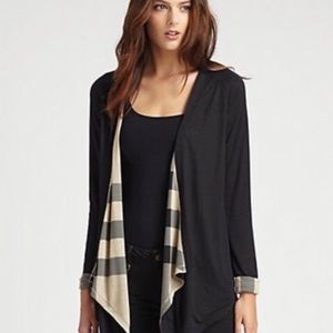 24 HR SALE🎉Authentic BURBERRY Reversible Cardigan